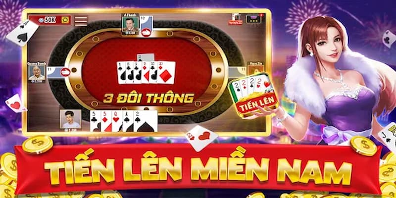 Tiến lên miền Nam Tiến lên miền Nam hấp dẫn tại Game bài đổi thưởng